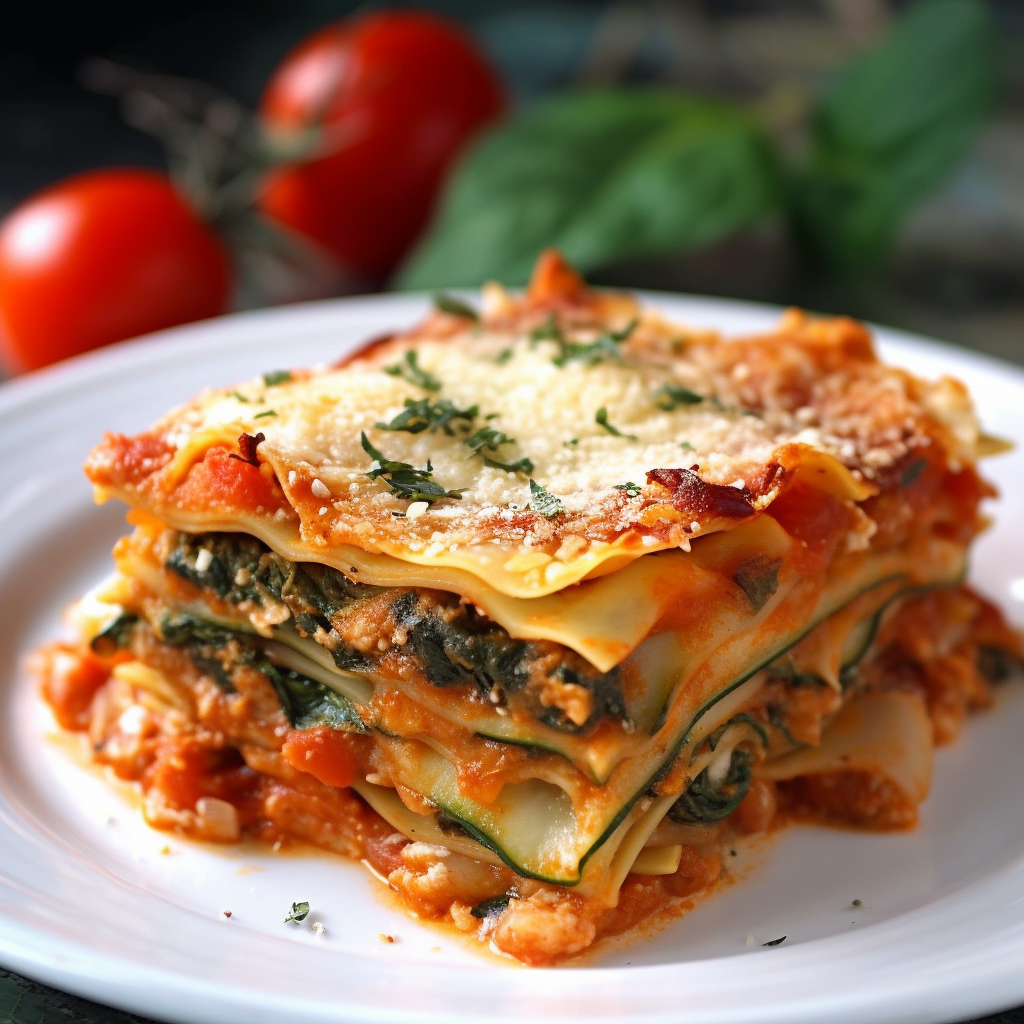 Vegetarian Lasagna Casserole Recipe
