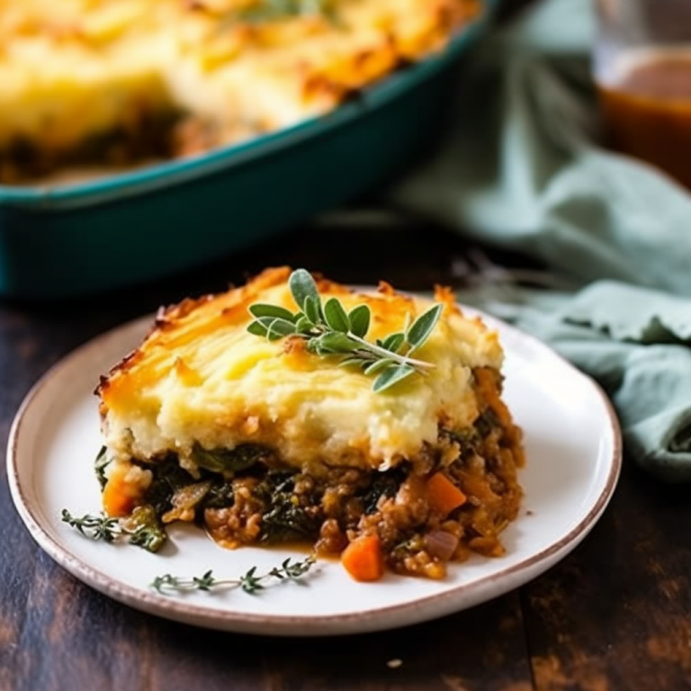 Easy Shepherds Pie With Garlic Romano Potatoes Recipe 6608