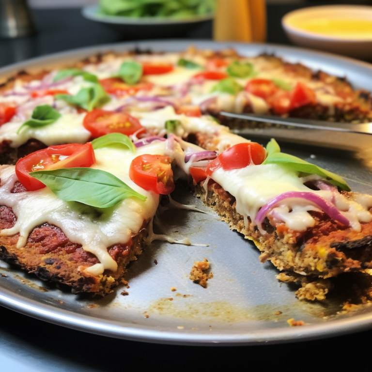 Vegetarian Low Carb Cauliflower Pizza Crust Recipe Recipe