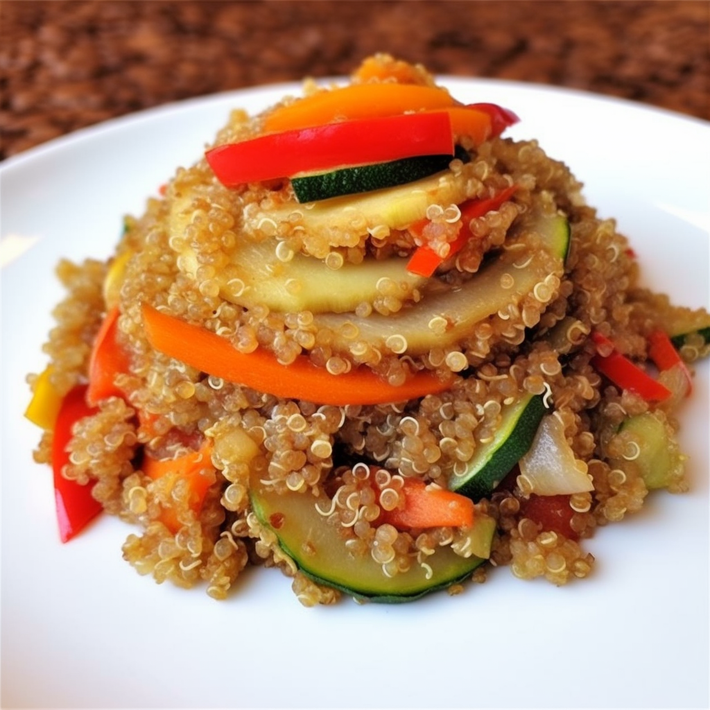 Vegetarian Quinoa and Vegetable Casserole Recipe