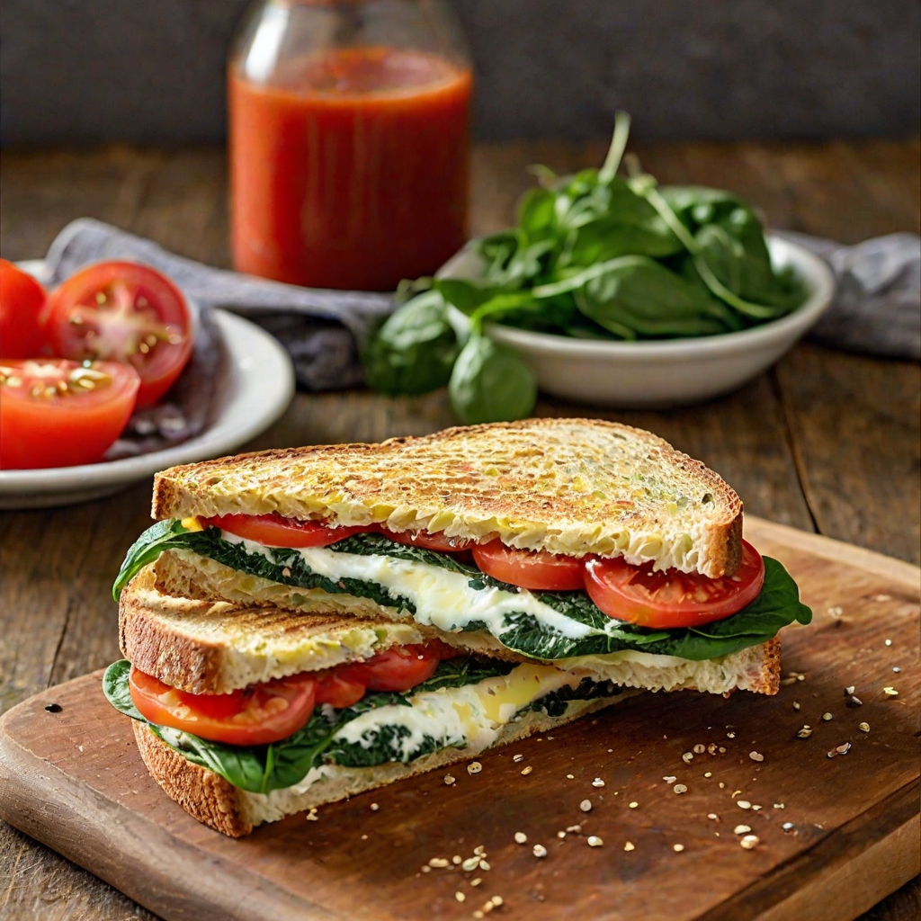 Veggie Breakfast Sandwich Recipe