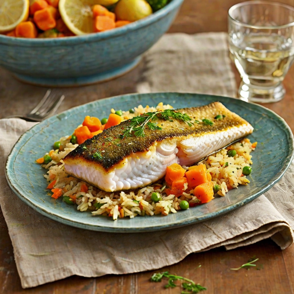 Walleye and Rice Pilaf Recipe