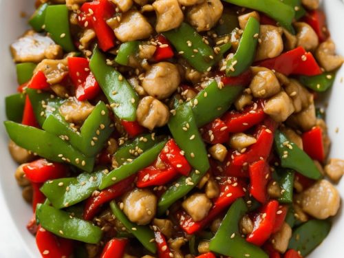 Water Chestnut and Bell Pepper Stir-Fry Recipe