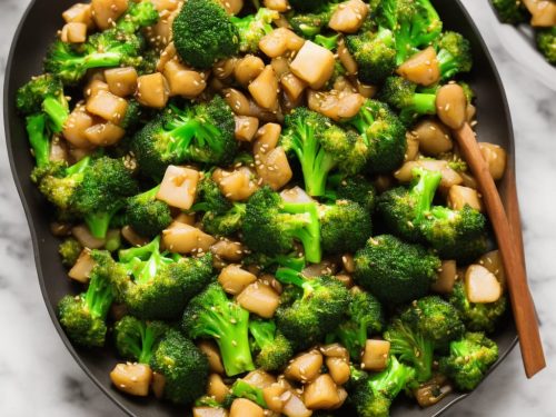 Water Chestnut and Broccoli Stir-Fry Recipe