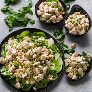 Water Chestnut and Chicken Salad
