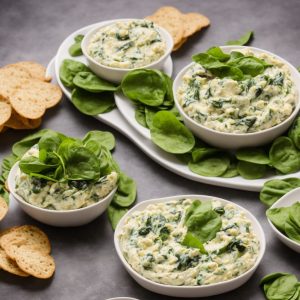Water Chestnut and Spinach Dip