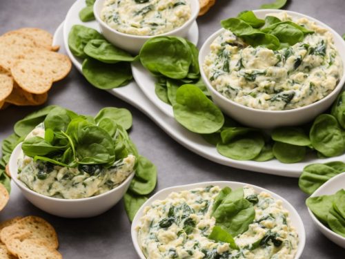 Water Chestnut and Spinach Dip