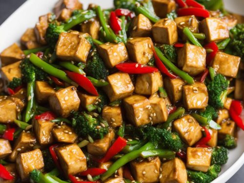 Water Chestnut and Tofu Stir-Fry