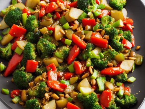 Water Chestnut and Vegetable Stir-Fry