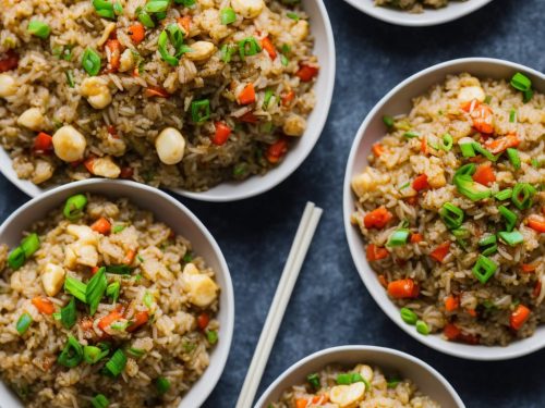 Water Chestnut Fried Rice