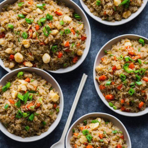 Water Chestnut Fried Rice Recipe