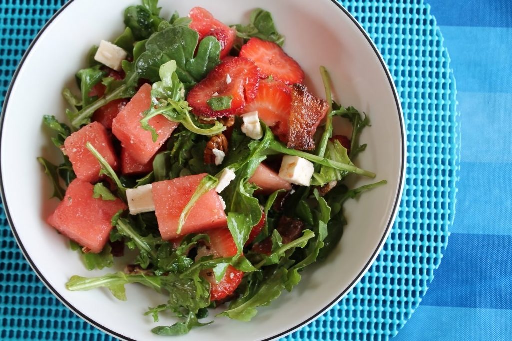 Watermelon-and-Bacon-Salad-Recipe