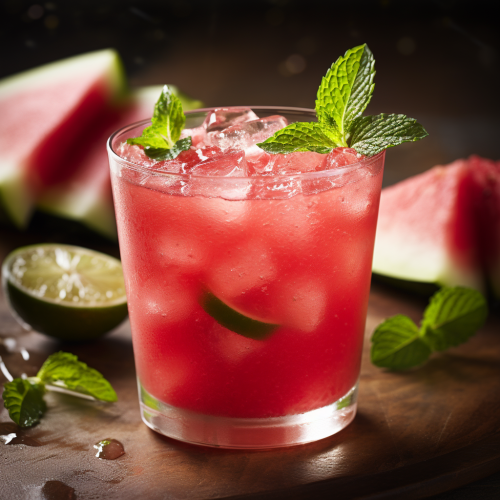 Watermelon Mocktail Recipe