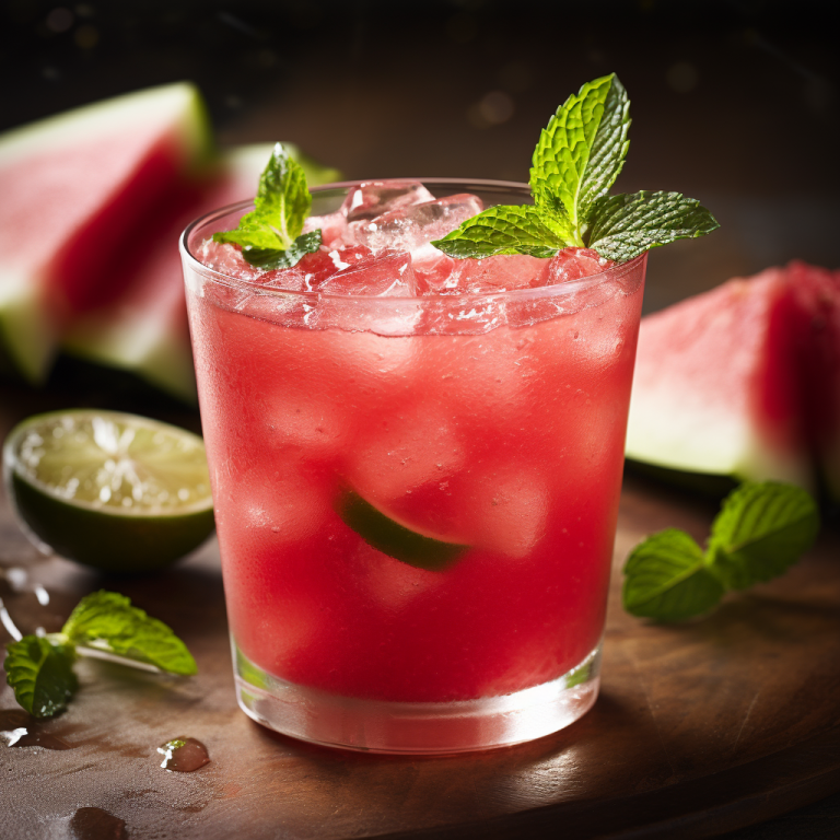 Watermelon Mocktail Recipe