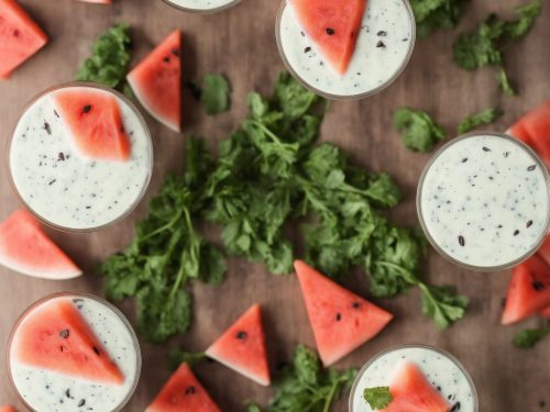 Watermelon Yogurt Smoothie Recipe