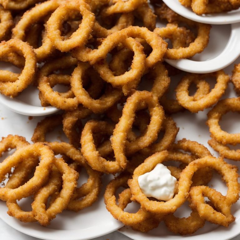 Chickpea Flour Onion Rings Recipe Recipe