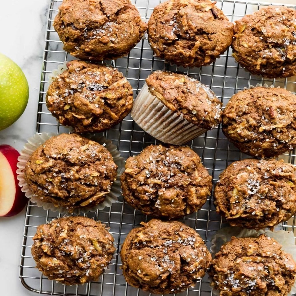 Whole Grain Apple Cinnamon Muffins Recipe