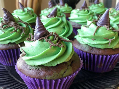 Witches' Brew Cupcakes