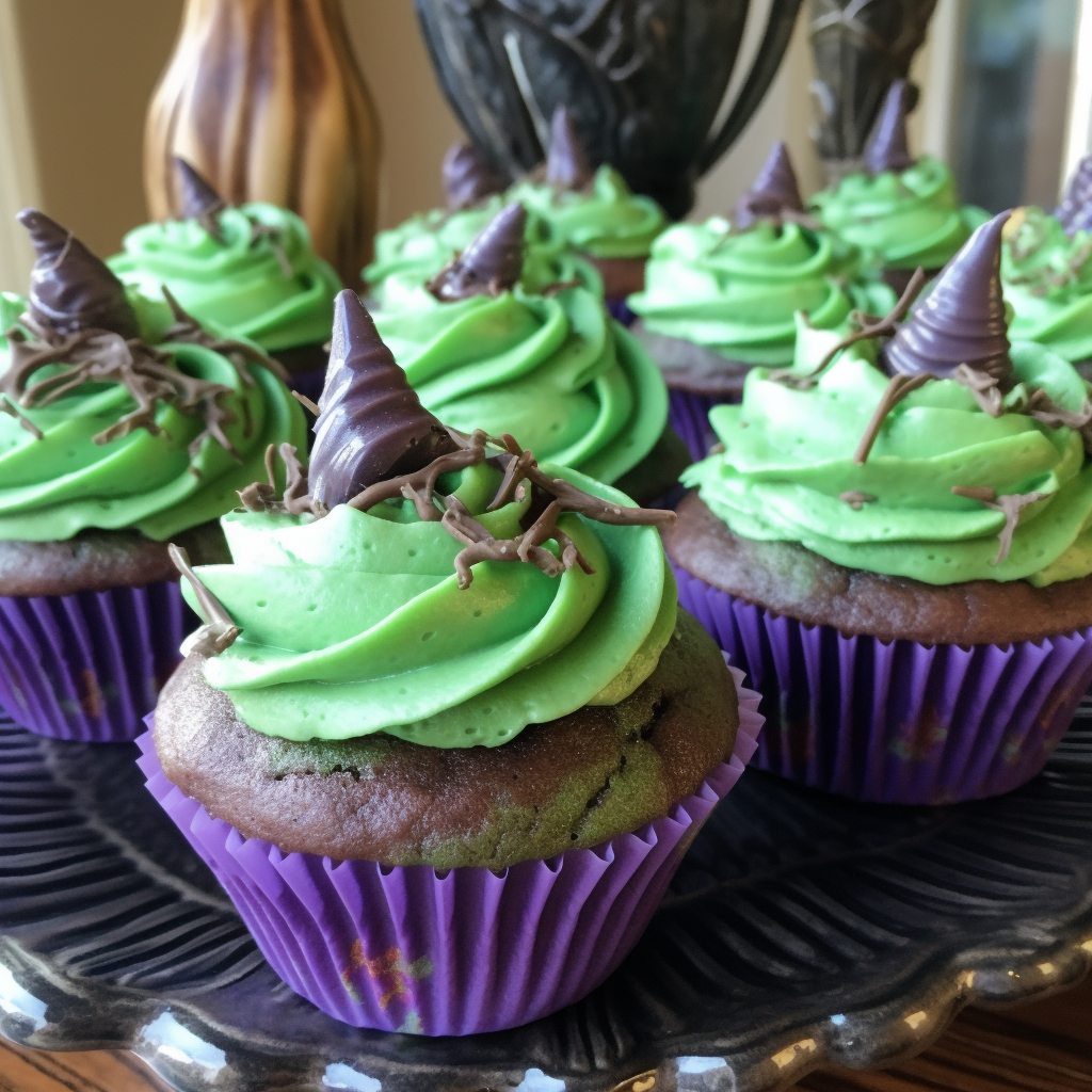 Witches' Brew Cupcakes