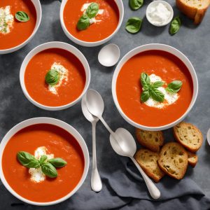 Wolfgang Puck Tomato Basil Soup Recipe