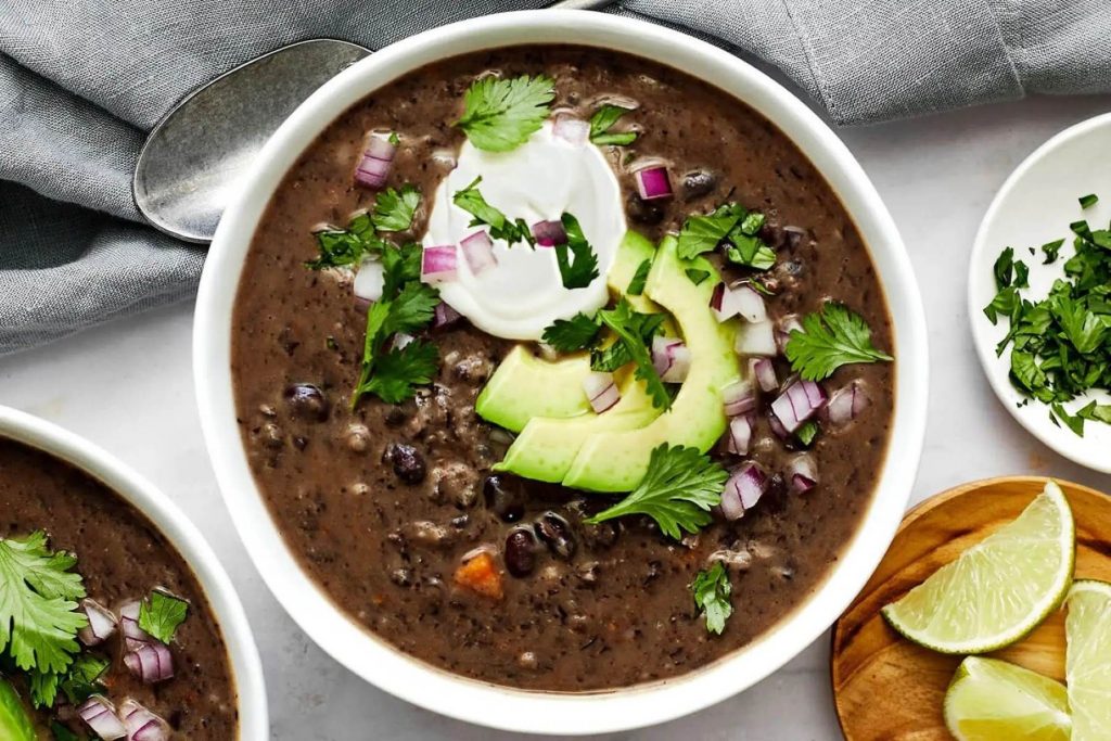 Bison and Black Bean Soup