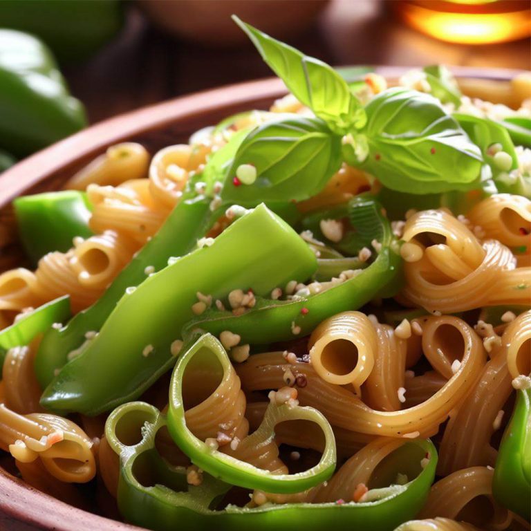 Green Bell Pepper Pasta Recipe Recipe | Recipes.net