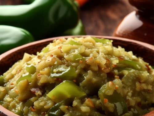 Green Bell Pepper Relish