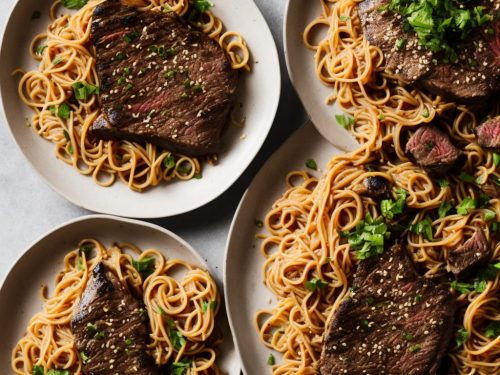 10-Minute Steak & Noodle Supper