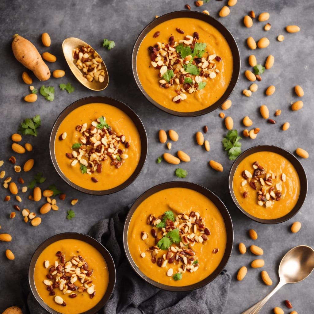 African Sweet Potato and Peanut Soup