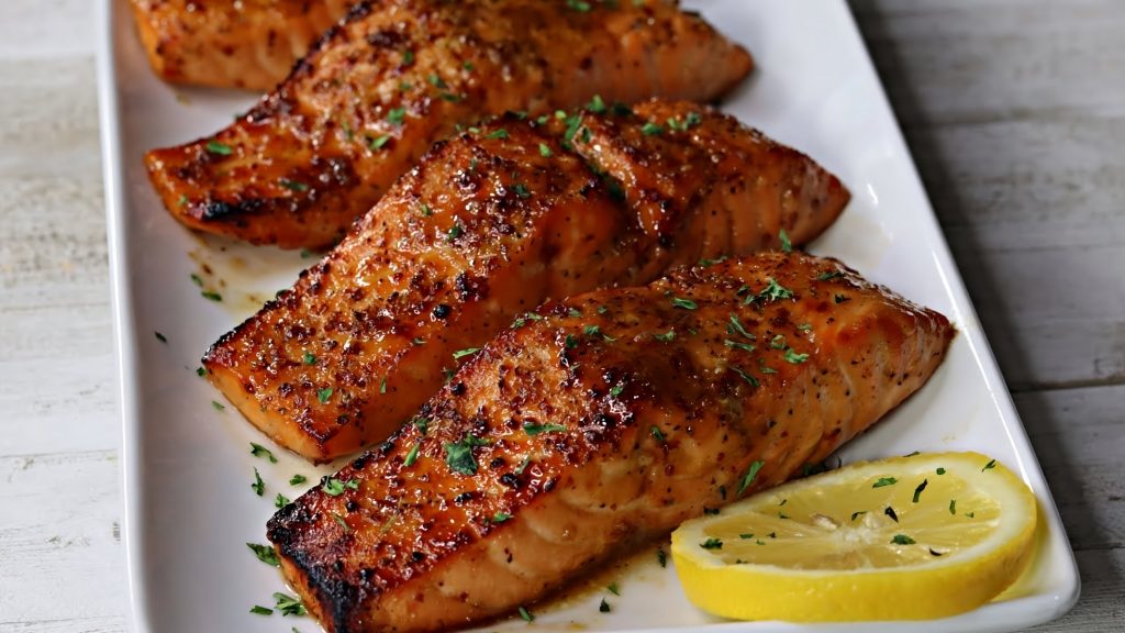 Air-Fried Bang Bang Salmon Recipe