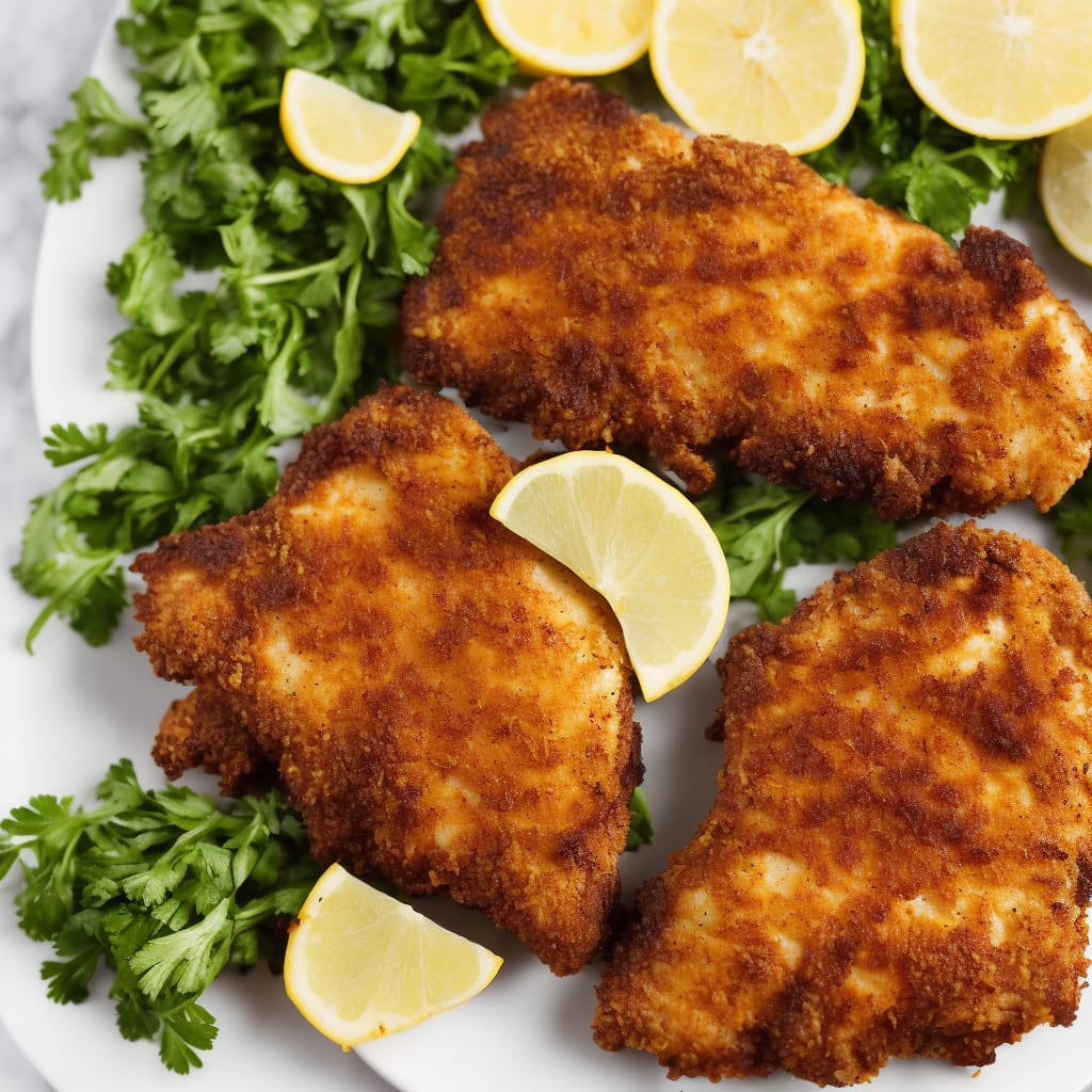 Air Fryer Chicken Thigh Schnitzel Recipe