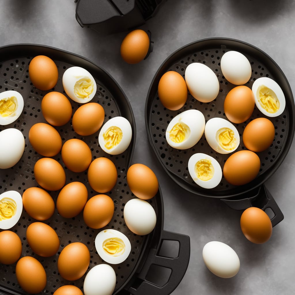 Air Fryer Hard-Boiled Eggs