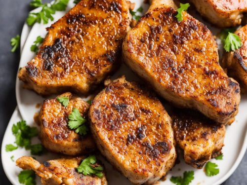 Air Fryer Keto Pork Chops Recipe