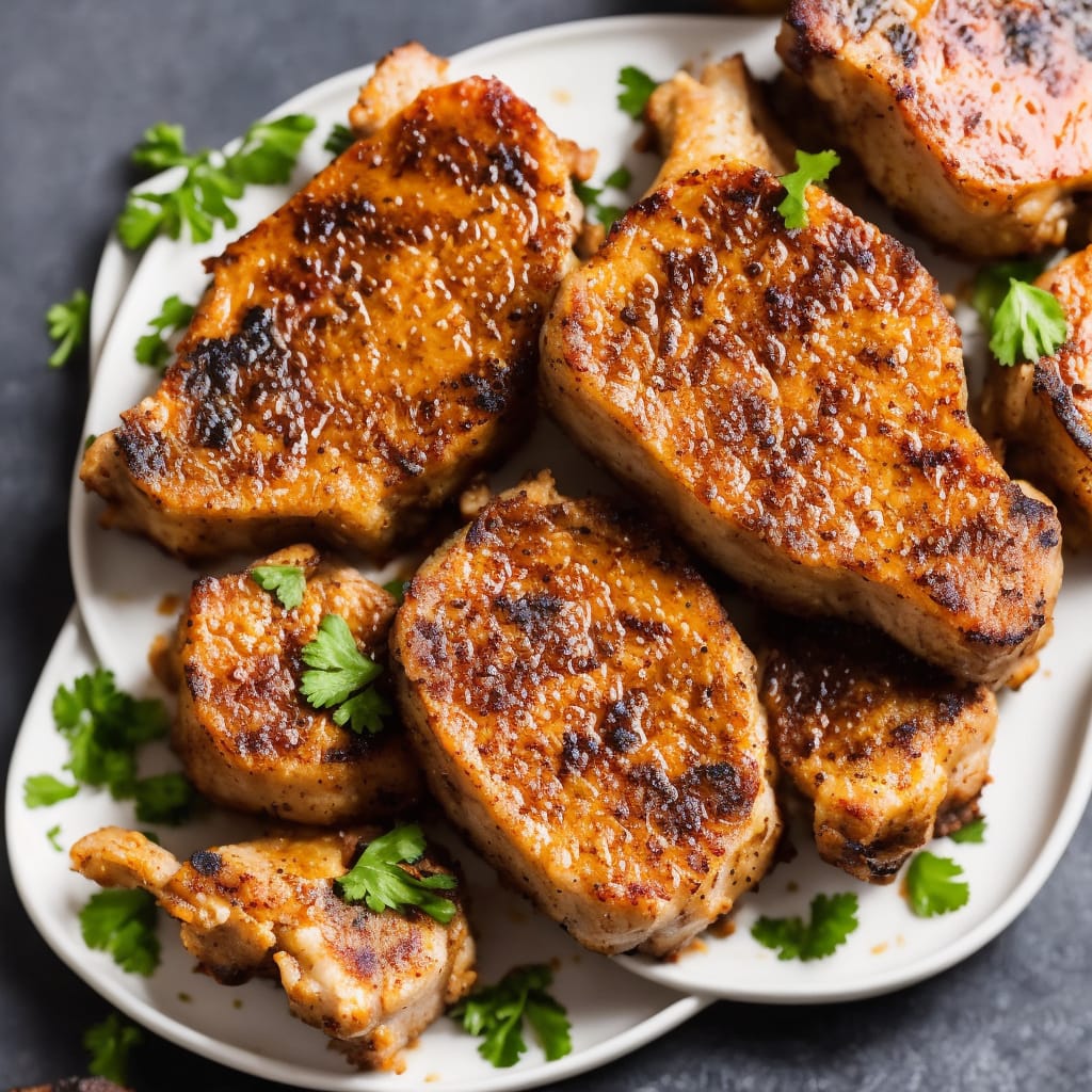 Air Fryer Keto Pork Chops Recipe