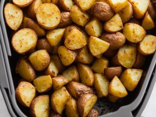 Air-fryer Roasted Canned Potatoes