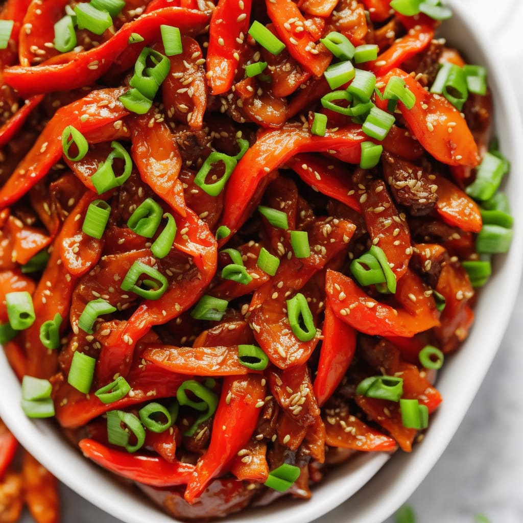 Air Fryer Soy-Ginger Shishito Peppers Recipe