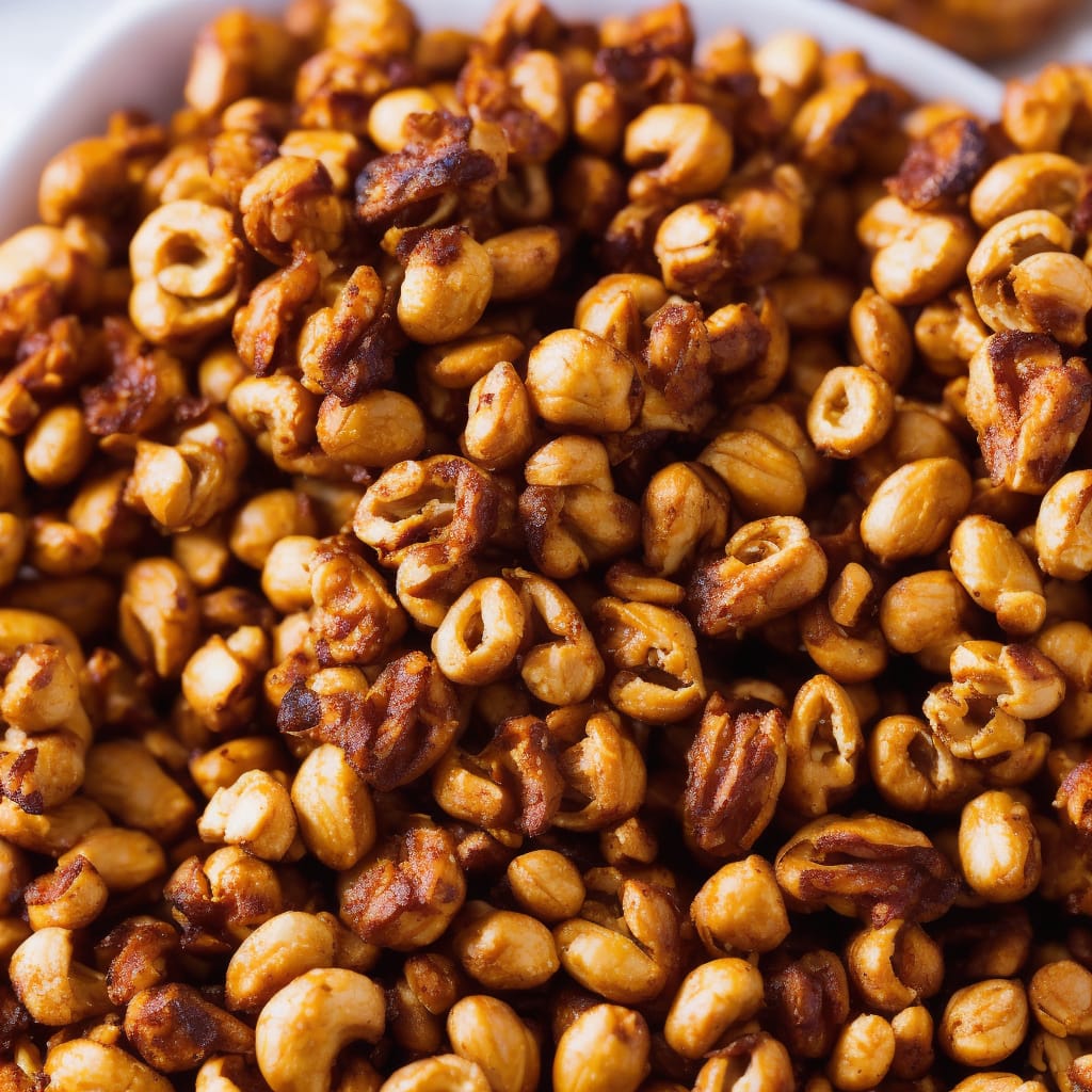 Air Fryer Spicy Roasted Peanuts Recipe