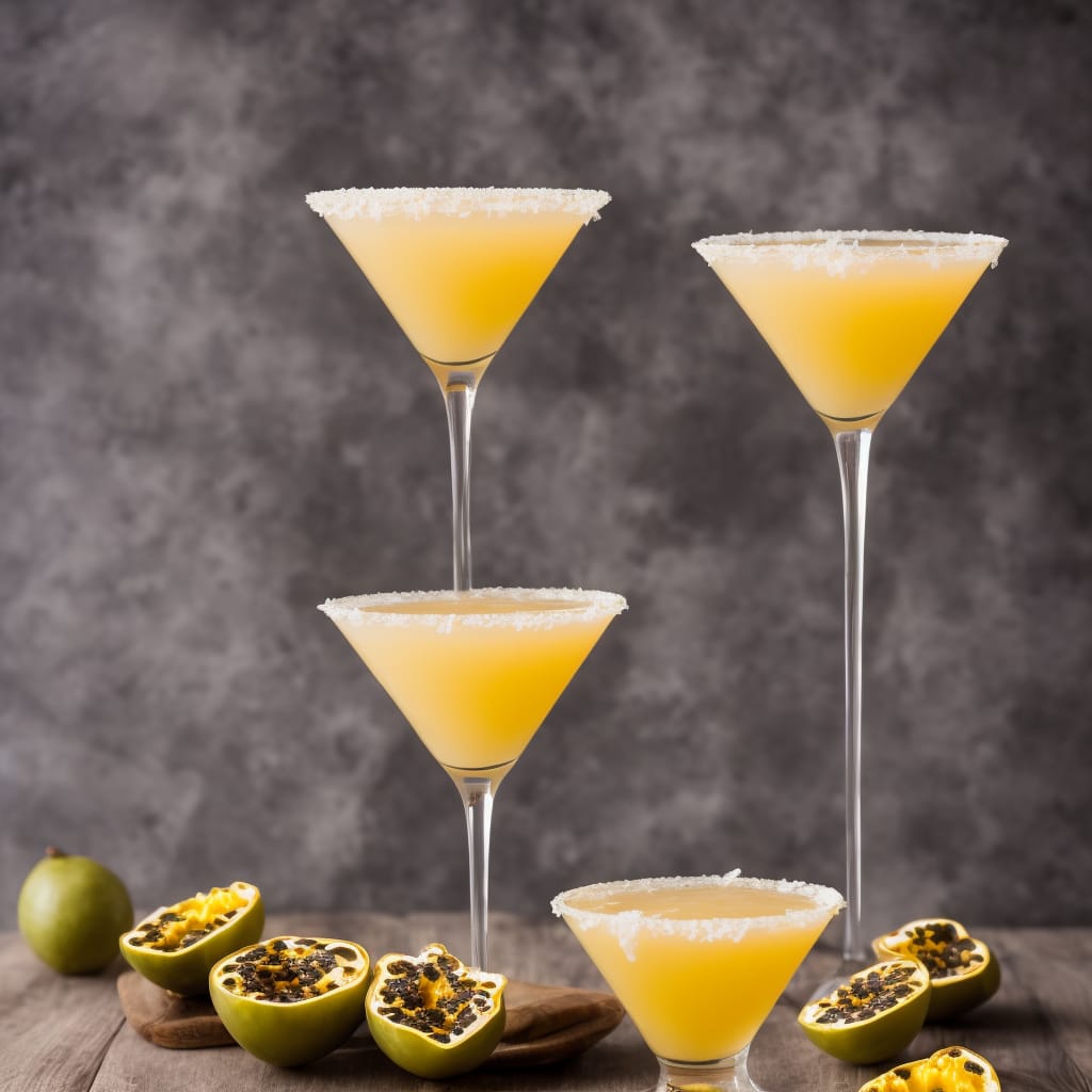 Alcohol-free Passion Fruit Martini