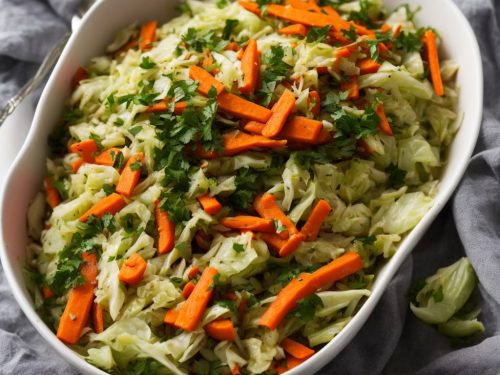 All-in-one Cabbage with Beans & Carrots