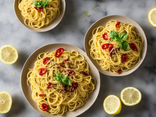 Amalfi Lemon, Chilli & Anchovy Spaghetti