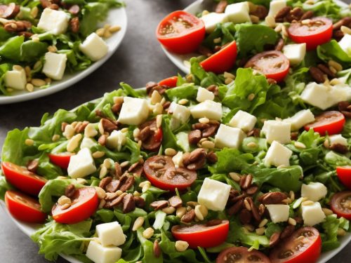 American-style Salad with Palm Hearts