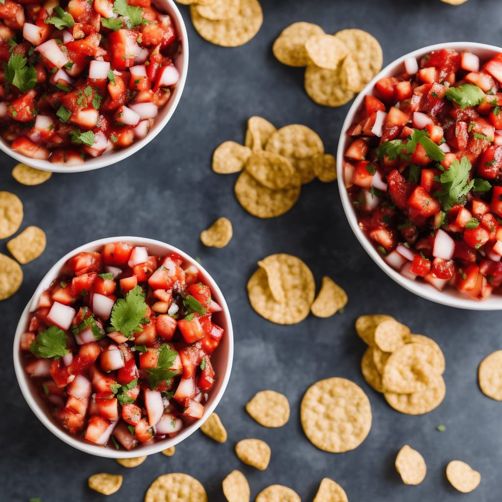 Annie's Fruit Salsa and Cinnamon Chips