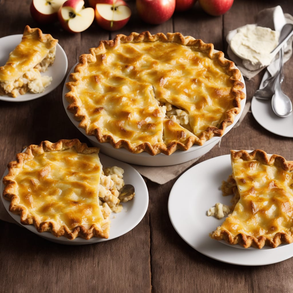 Apple, Cheese & Potato Pie