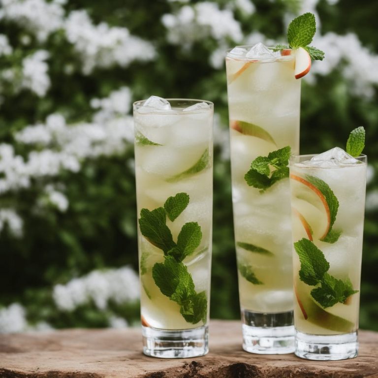 Apple Elderflower Gin Cocktail Recipe