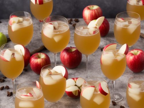 Apple Prosecco Punch