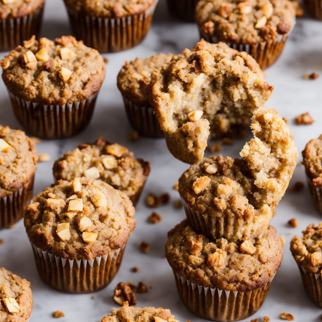 Apple Streusel Bran Muffins