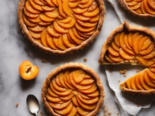 Apricot Tart with Brown Sugar & Cinnamon Pastry