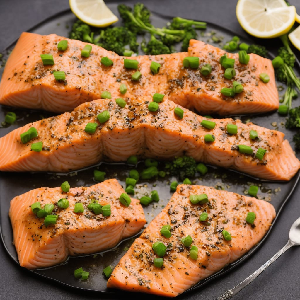 Aromatic Steamed Salmon Recipe