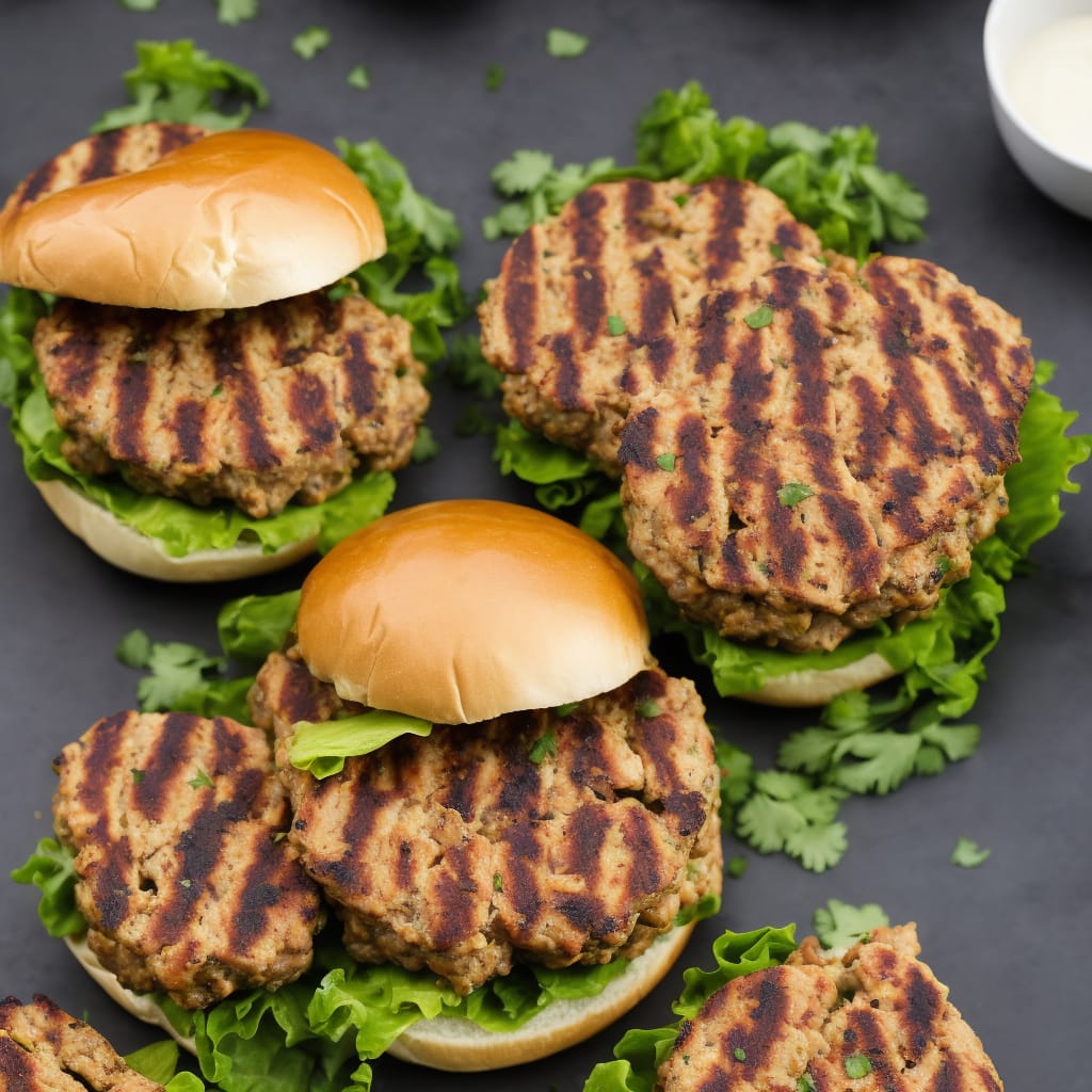 Asian Turkey Burgers