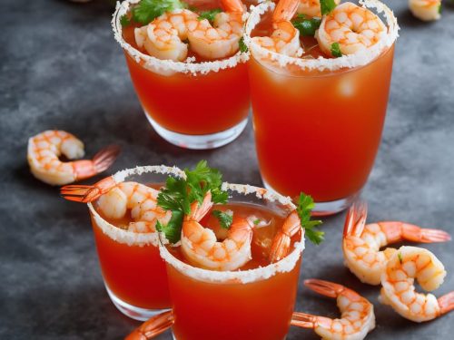 Authentic Mexican Shrimp Cocktail (Coctel de Camarones estilo Mexicano)